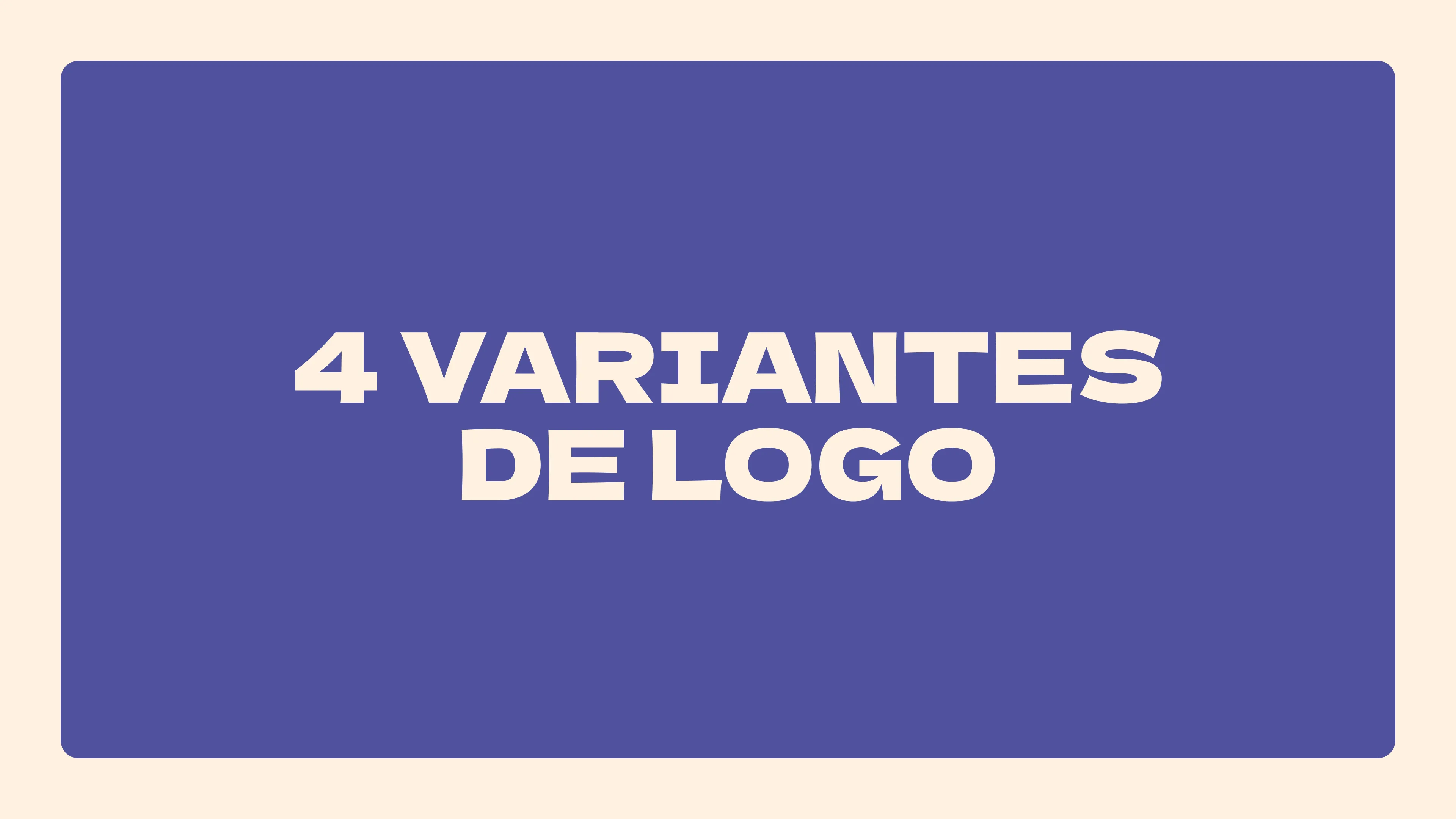 Quatre variantes colorées du logo Bon Matsuri